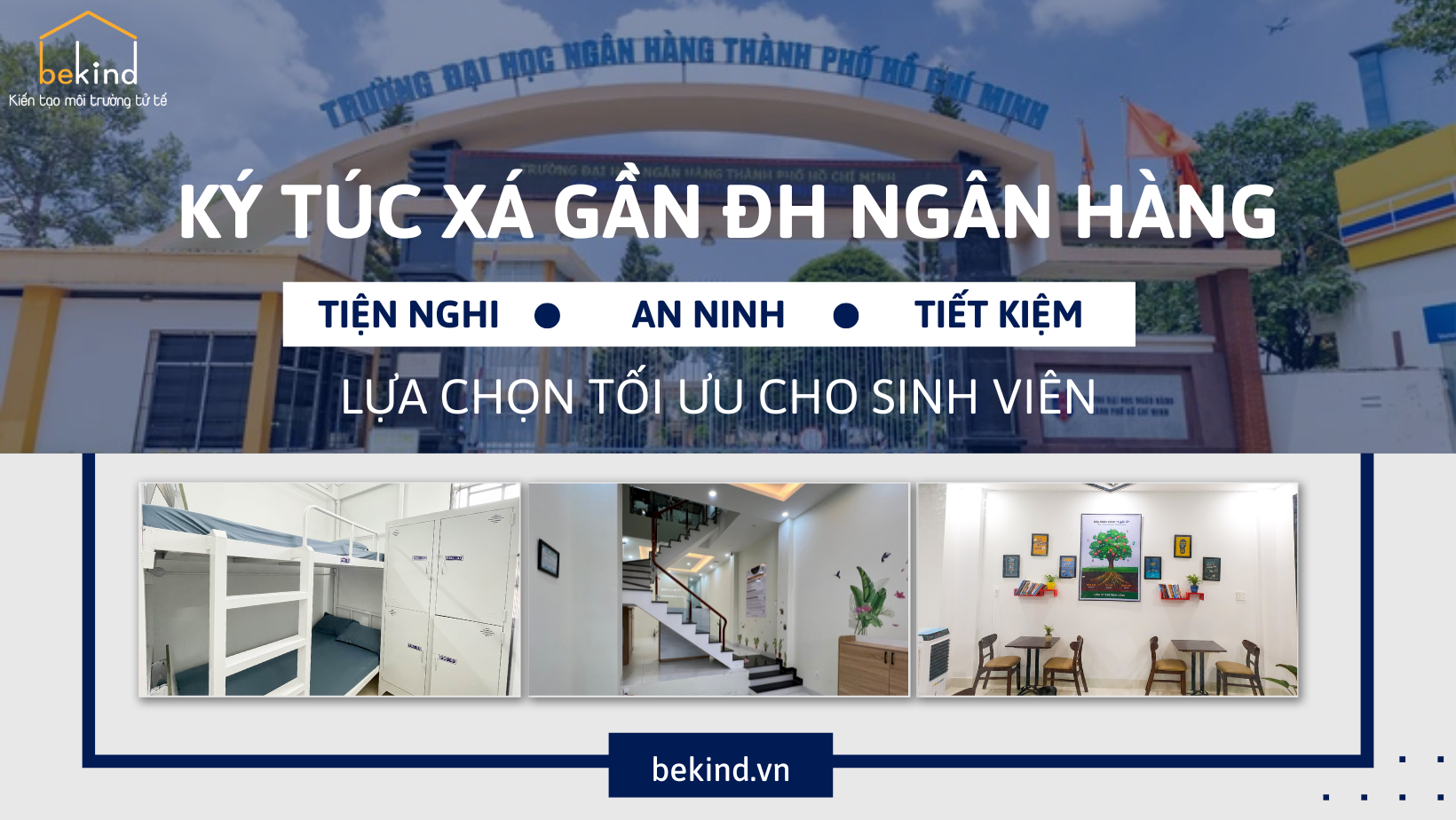 Ký Túc Xá Gần ĐH Ngân Hàng