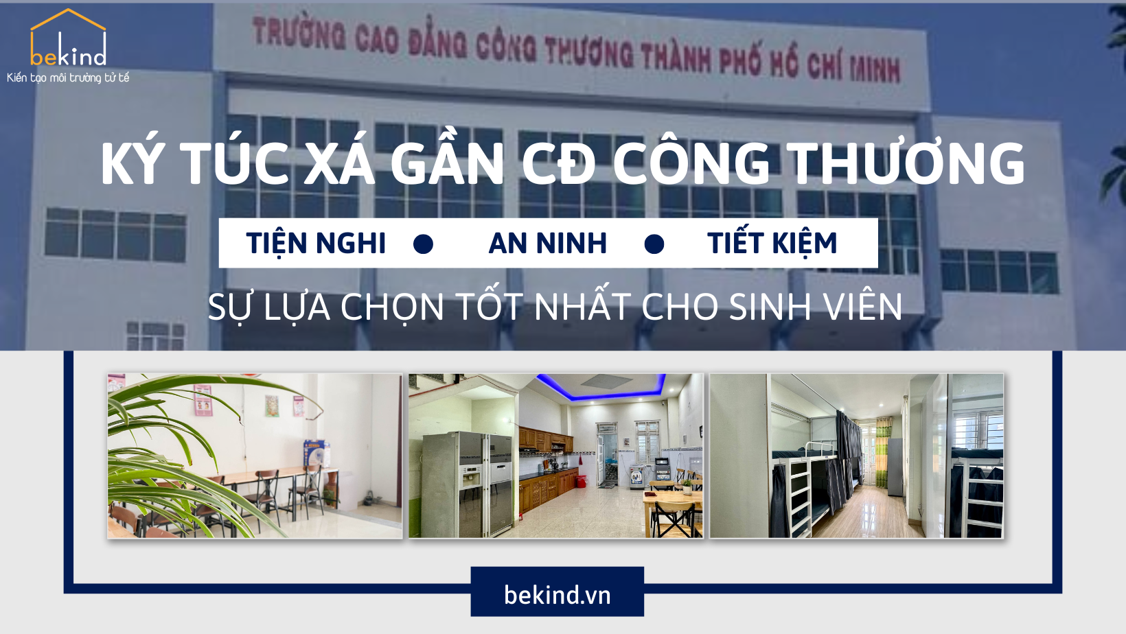 Ký Túc Xá Gần CĐ Công Thương